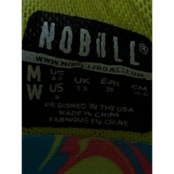 NoBull Project IMPACT Trainer Plus Neon Lime Swirl Confetti Women's Size 8 Shoes - Picture 4 of 10